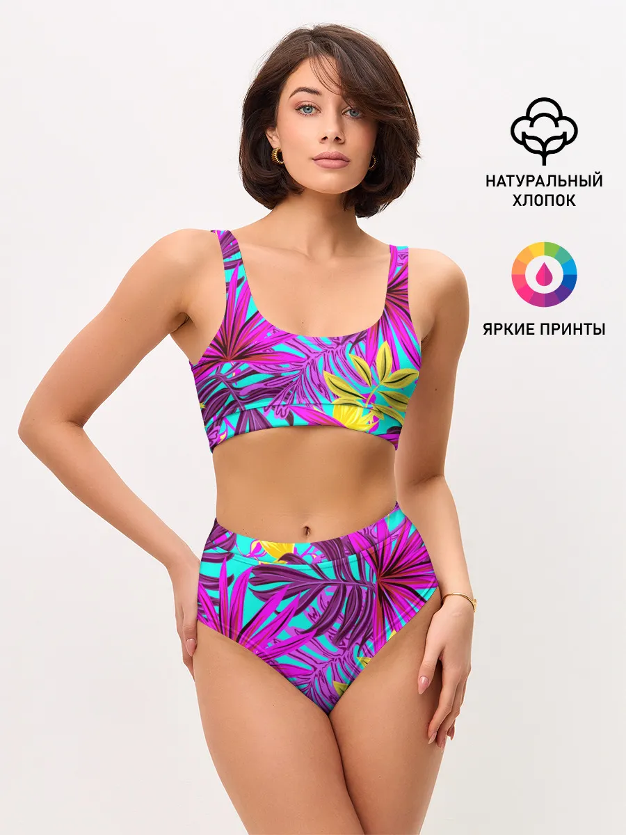 Женские топ и трусы / ТРОПИЧЕСКИЙ