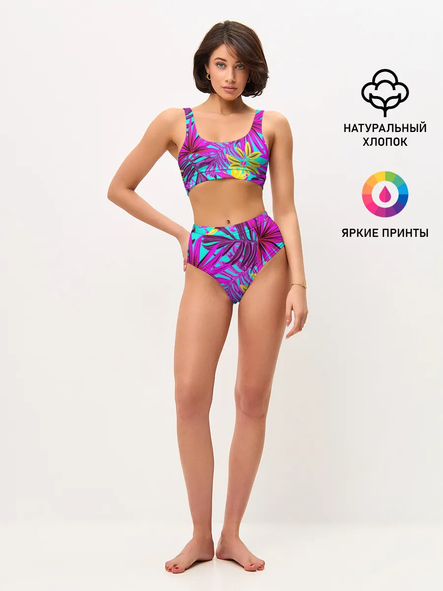 Женские топ и трусы / ТРОПИЧЕСКИЙ