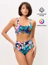 Женские топ и трусы / TROPIC FLOWER