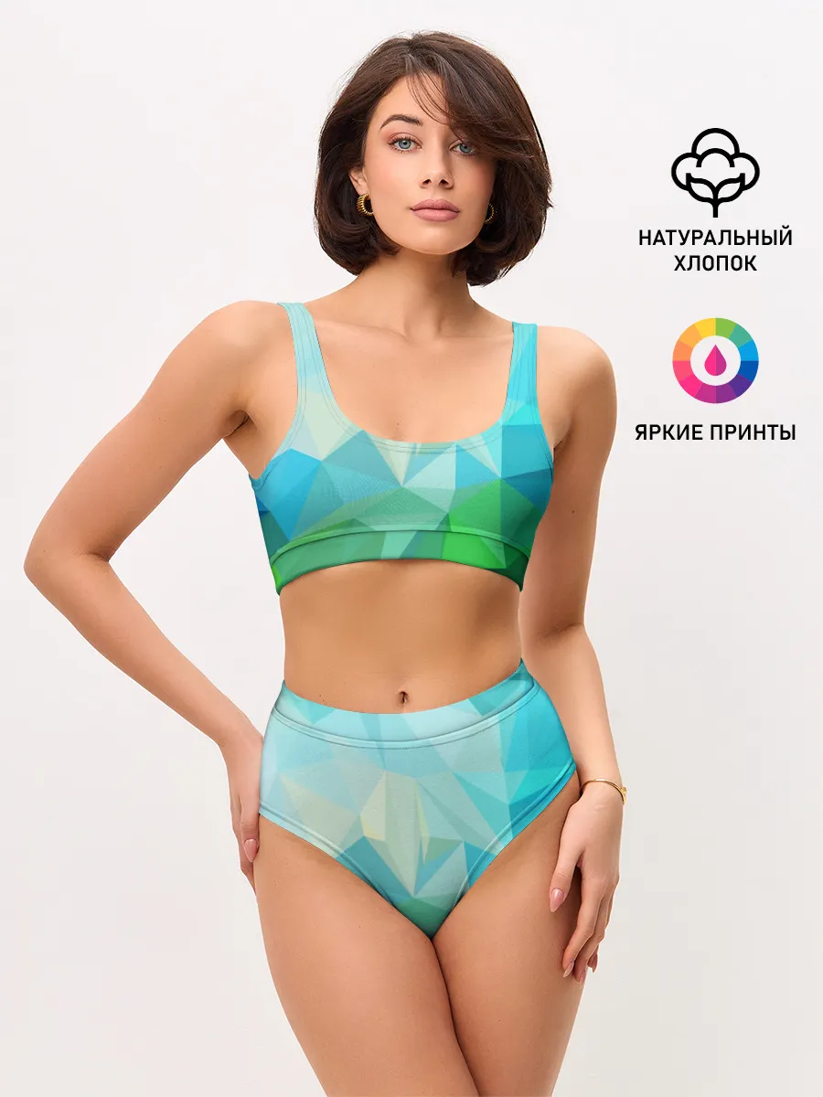 Женские топ и трусы / GEOMETRY