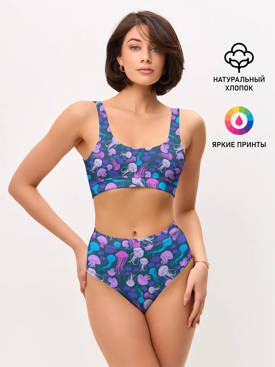 Женские топ и трусы / Медузы