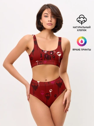 Женские топ и трусы / Hazbin Hotel