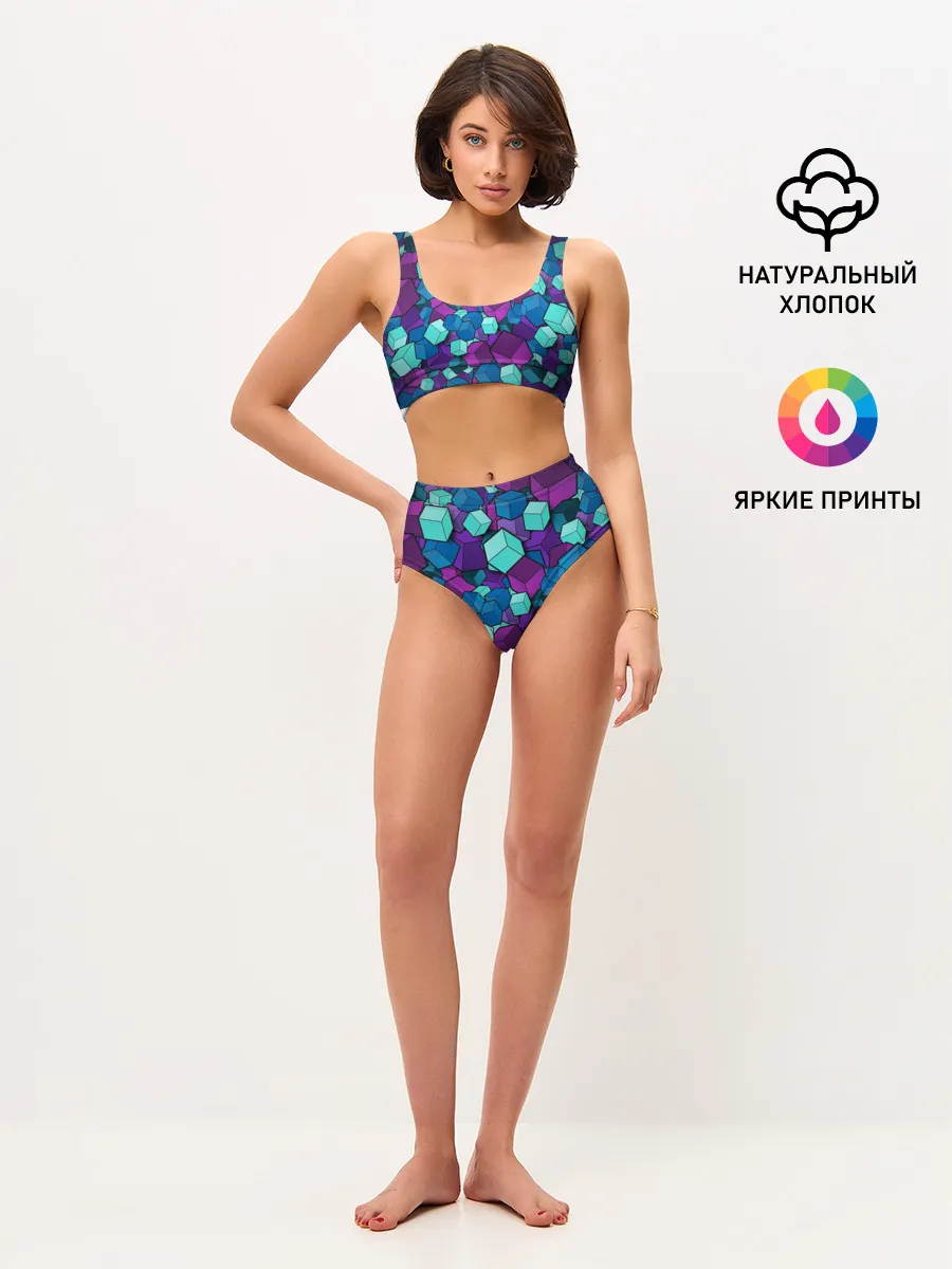 Женские топ и трусы / Кубы