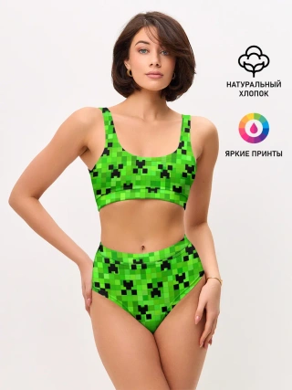 Женские топ и трусы / MINECRAFT | МАЙНКРАФТ