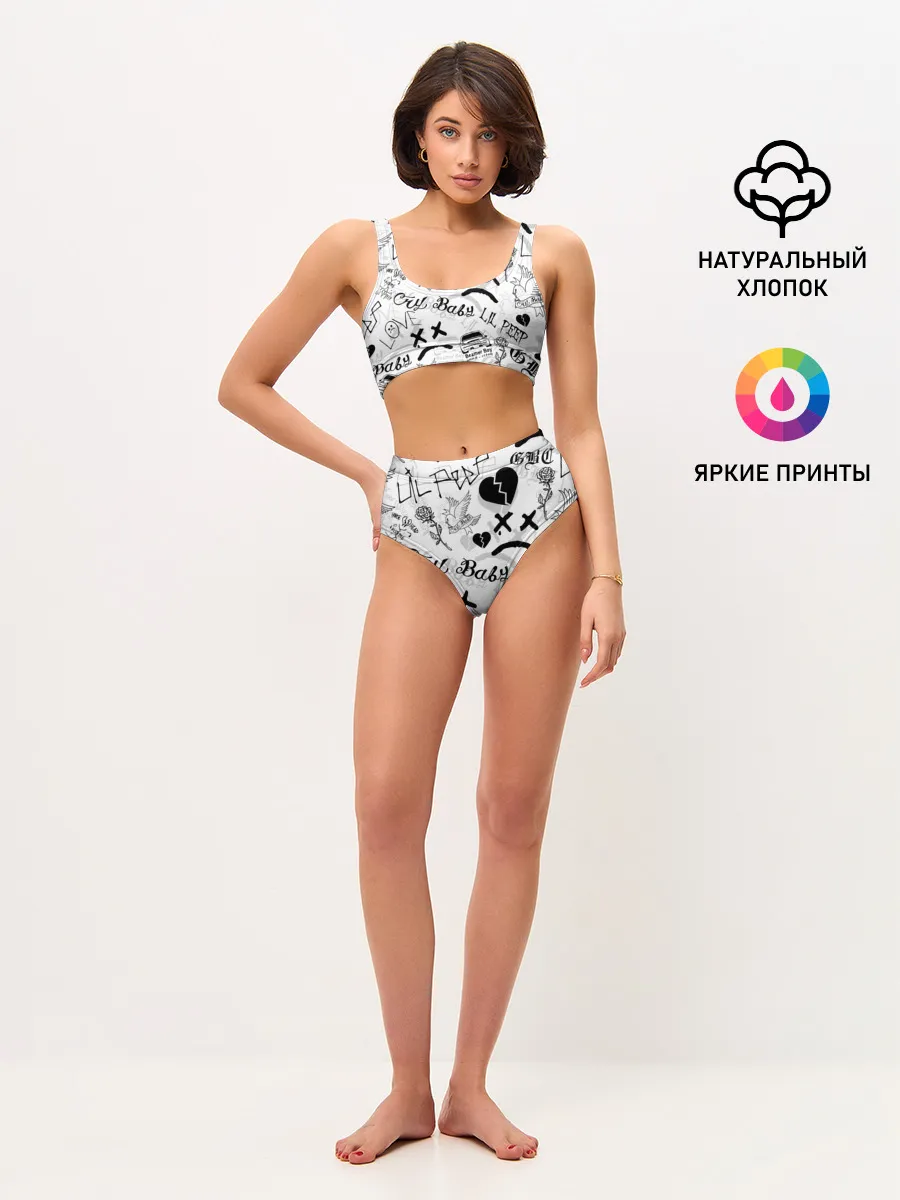 Женские топ и трусы / LIL PEEP