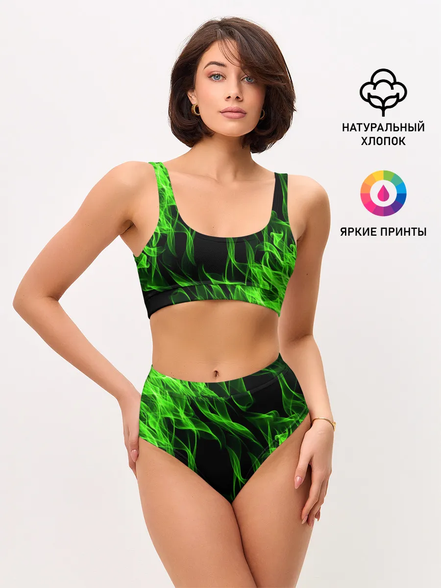 Женские топ и трусы / TOXIC FLAME