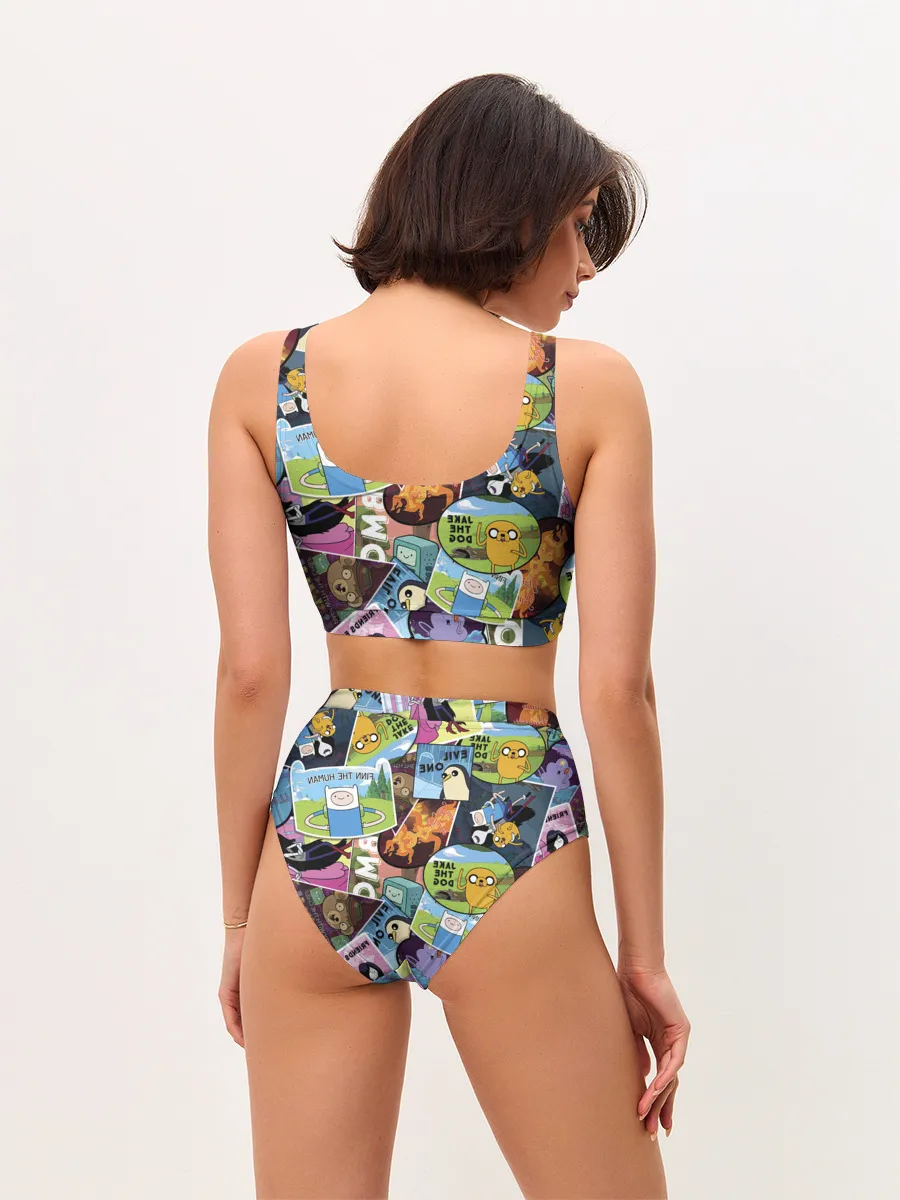 Женские топ и трусы / Время Приключений