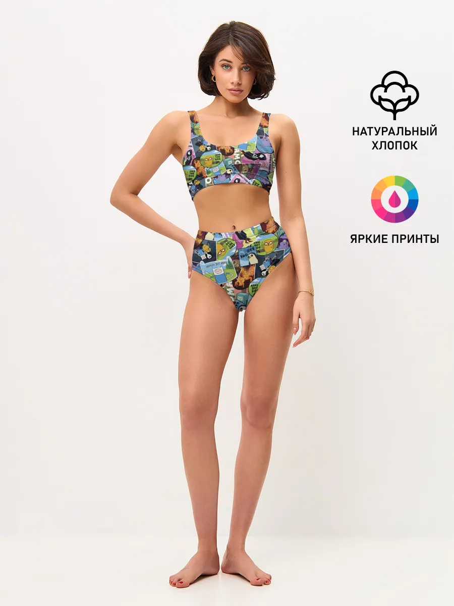 Женские топ и трусы / Время Приключений