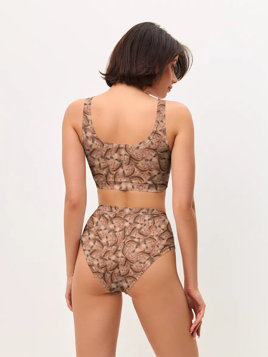 Женские топ и трусы / Бейонсе