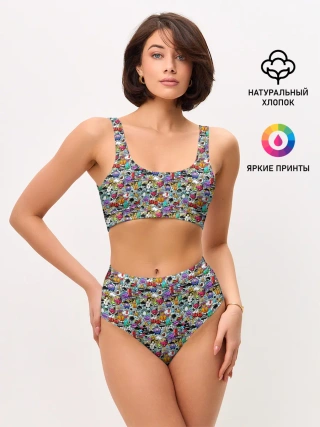 Женские топ и трусы / Stickerboom