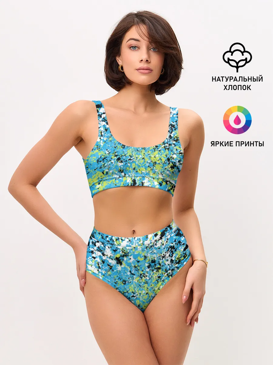 Женские топ и трусы / Абстракция
