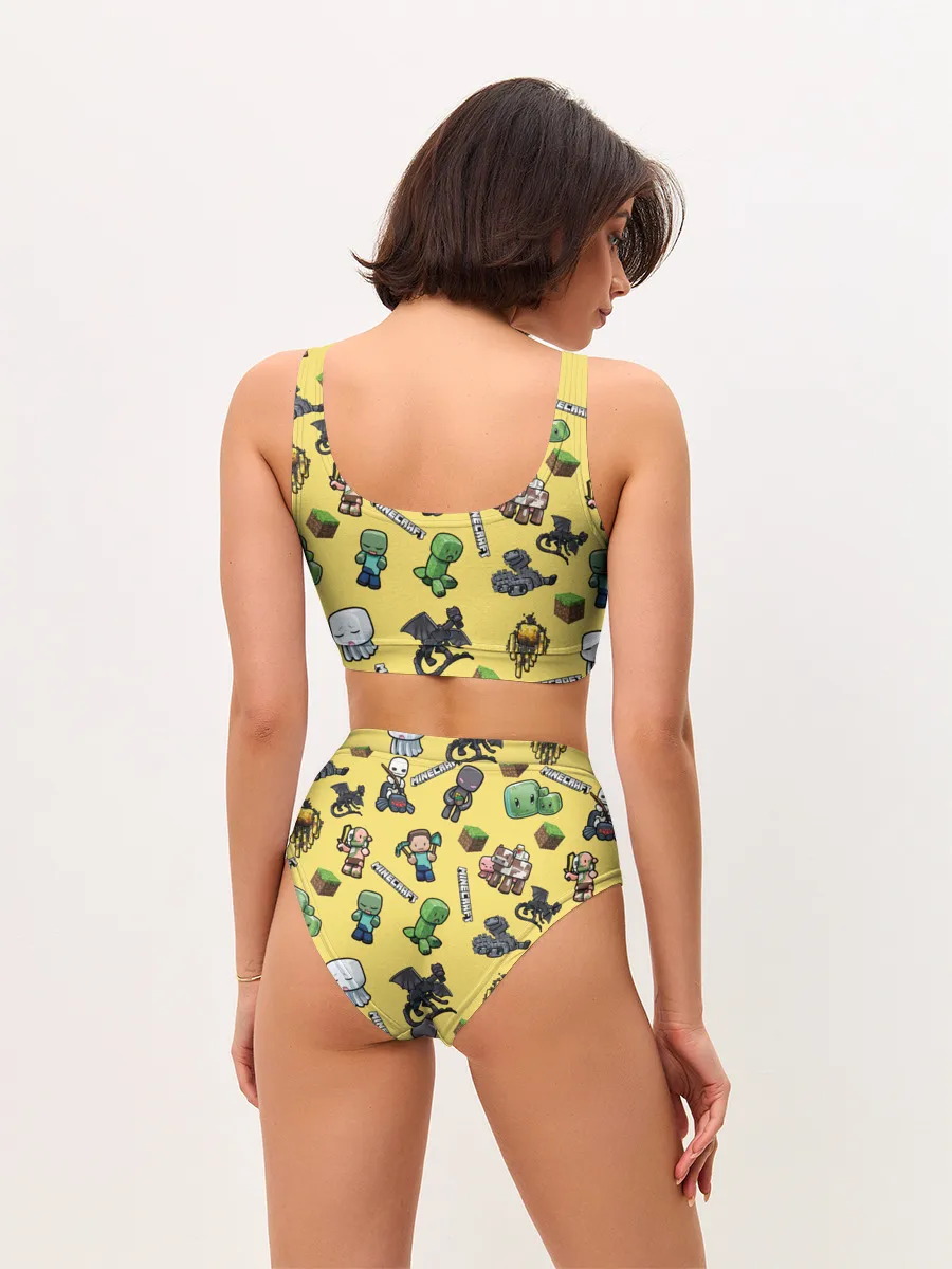 Женские топ и трусы / MINECRAFT