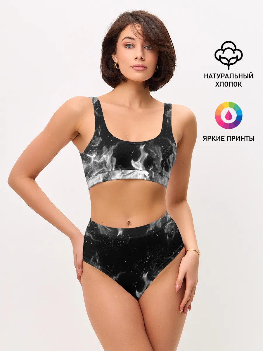 Женские топ и трусы / БЕЛЫЙ ОГОНЬ | WHITE FIRE