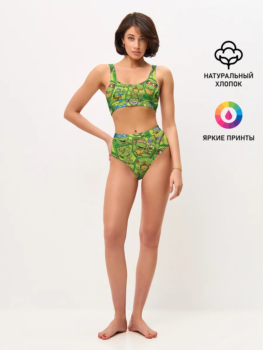 Женские топ и трусы / Teenage Mutant Ninja Turtles