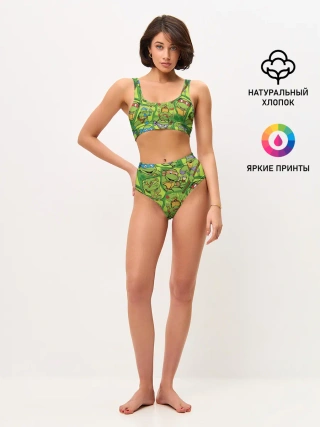 Женские топ и трусы / Teenage Mutant Ninja Turtles