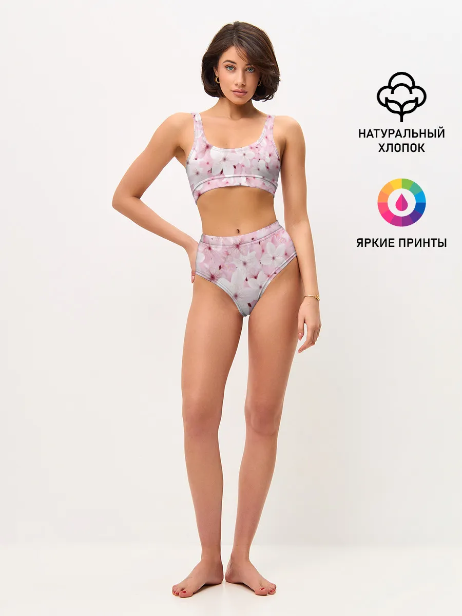 Женские топ и трусы / САКУРА