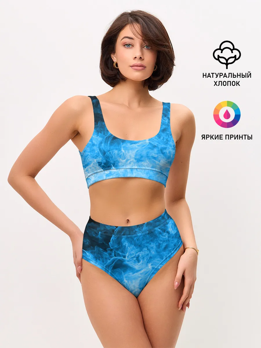 Женские топ и трусы / ОГОНЬ BLUE