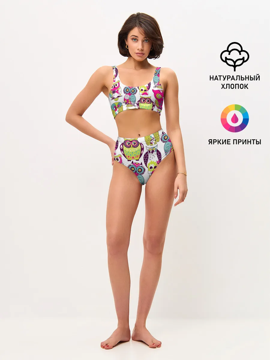 Женские топ и трусы / МУДРЫЕ СОВЫ | WISE OWLS