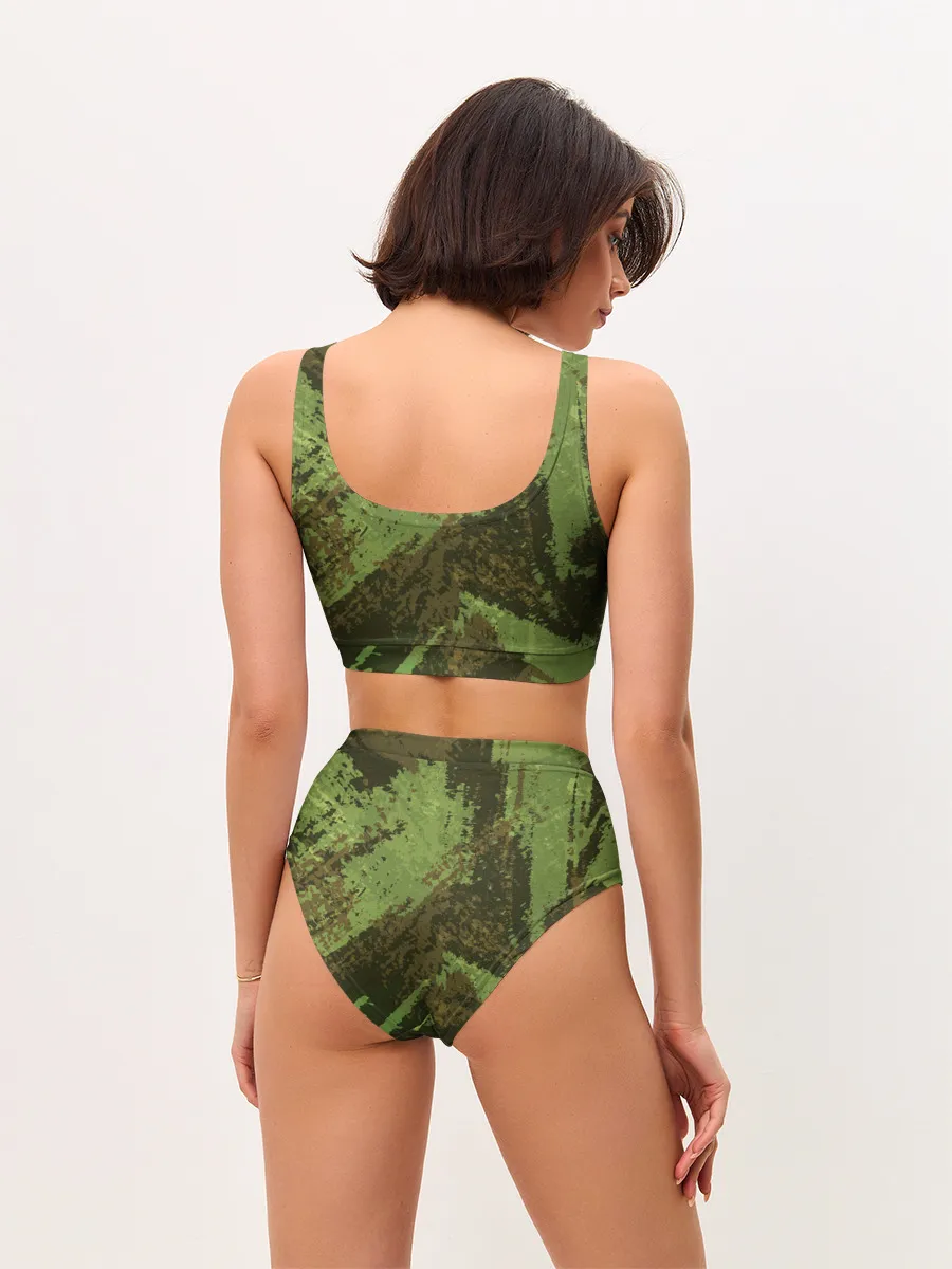 Женские топ и трусы / КАМУФЛЯЖ BROWN