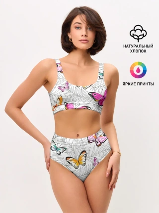 Женские топ и трусы / Яркий рой