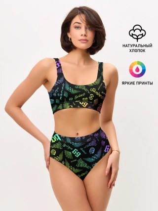 Женские топ и трусы / 6IX9INE