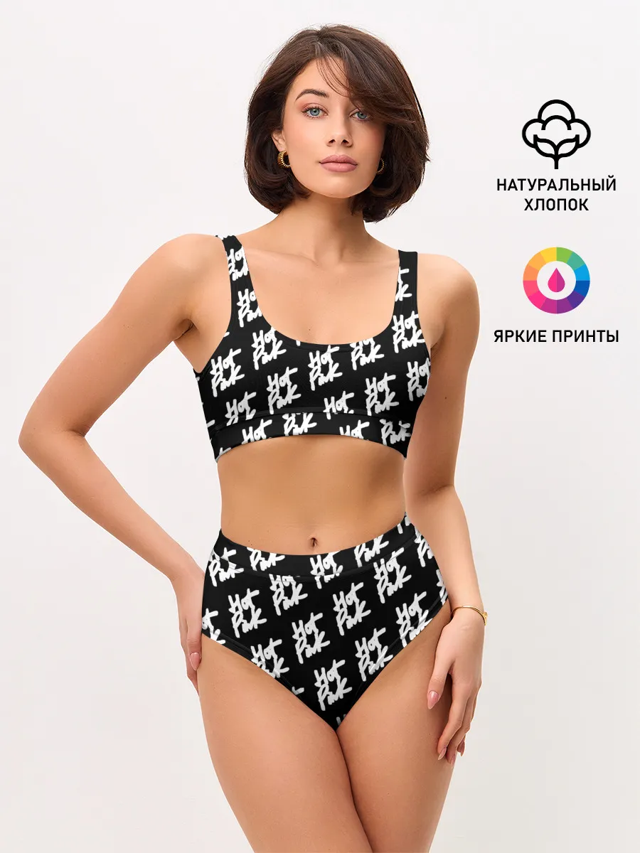 Женские топ и трусы / HOT PINK