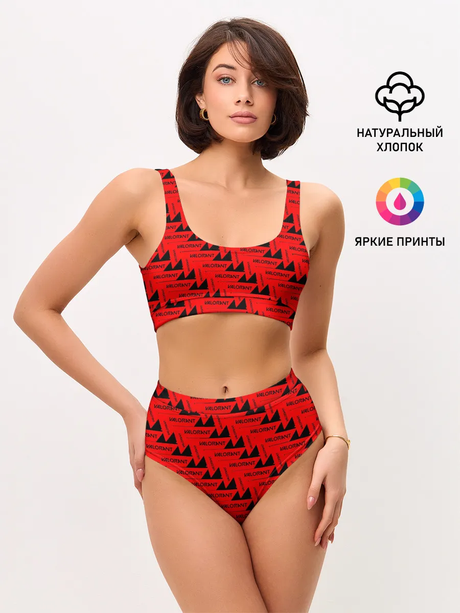 Женские топ и трусы / Valorant