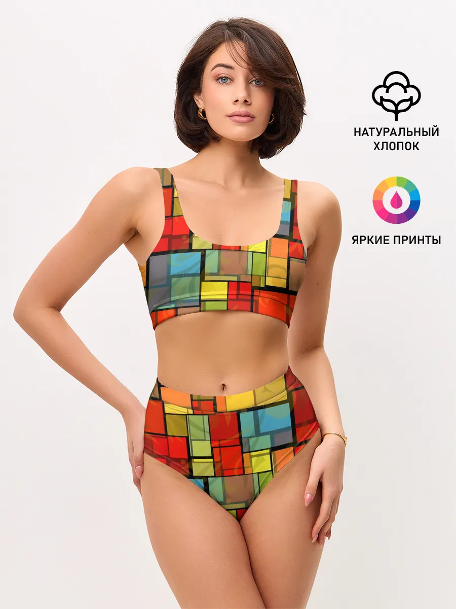 Женские топ и трусы / ГЕОМЕТРИЯ