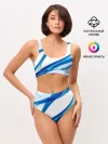 Женские топ и трусы / STRIPES BLUE