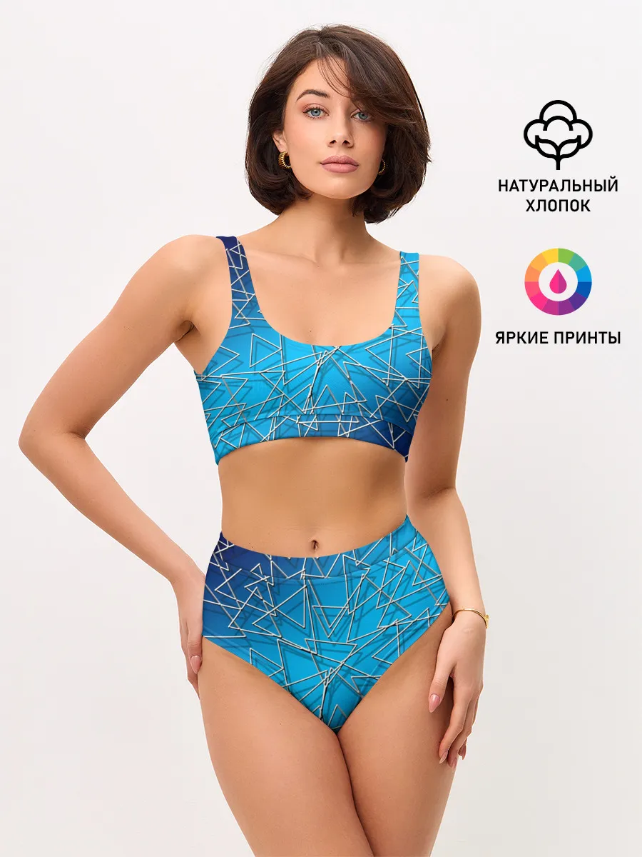 Женские топ и трусы / Треугольники