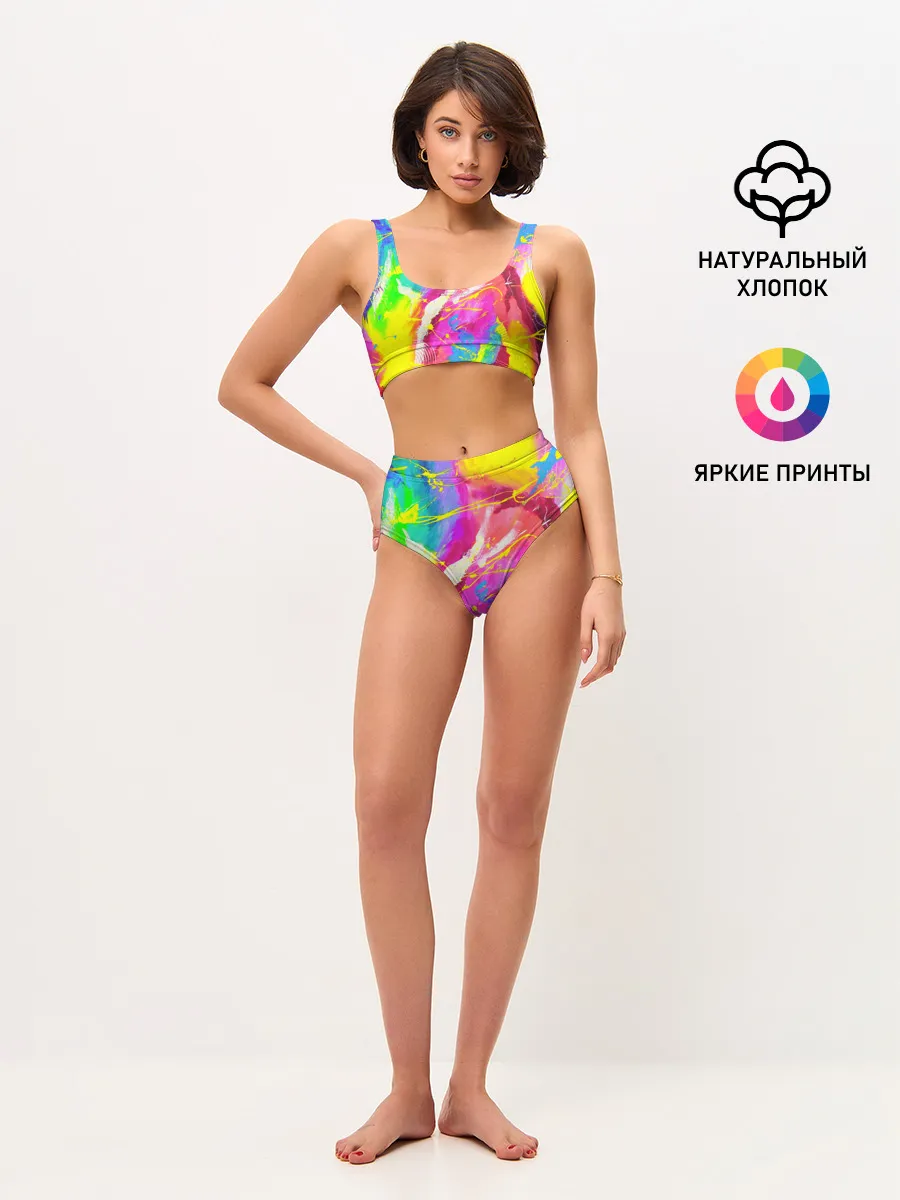 Женские топ и трусы / ТИ-ДАЙ