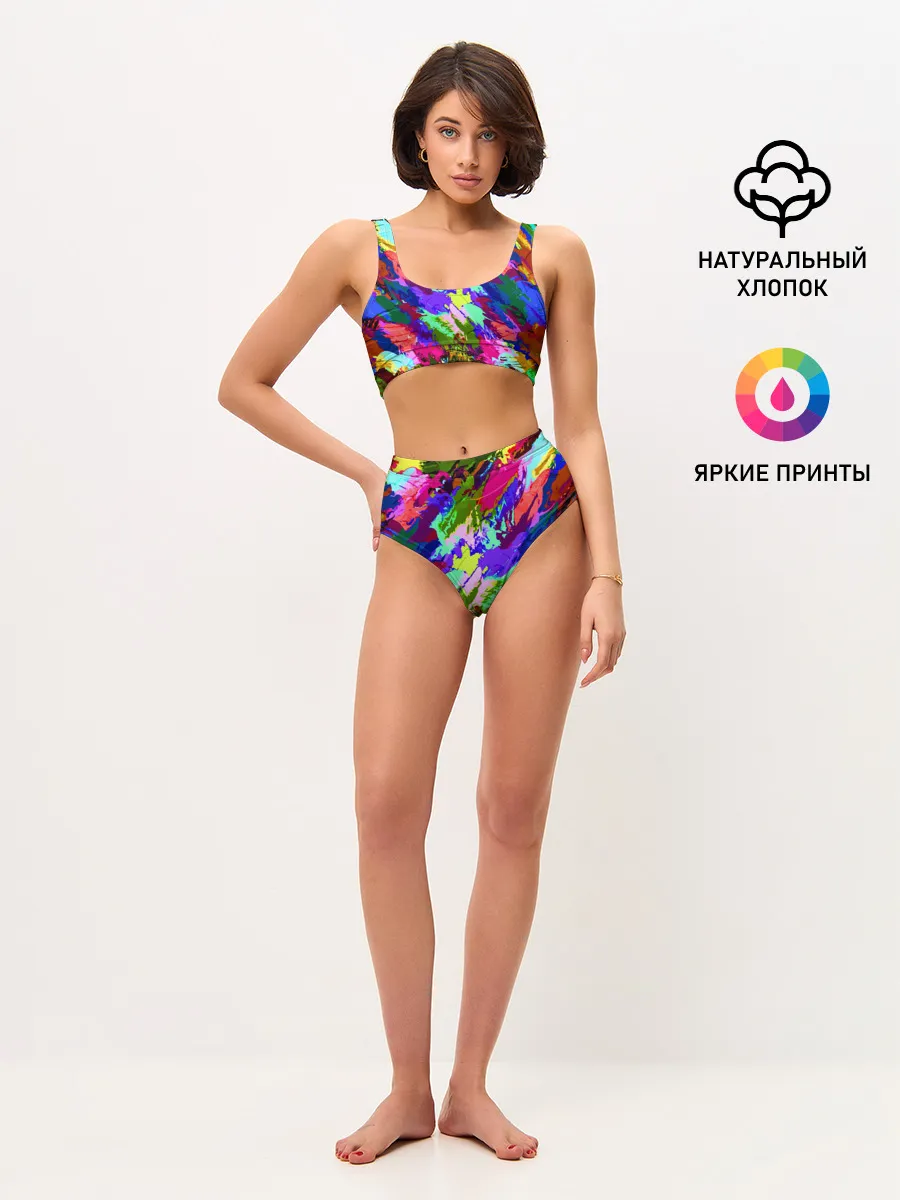 Женские топ и трусы / Краска