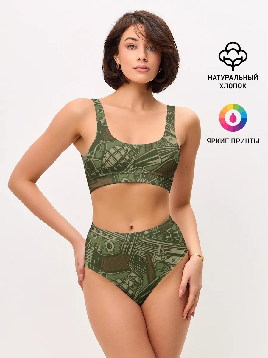 Женские топ и трусы / Военный инвентарь | Military equipment