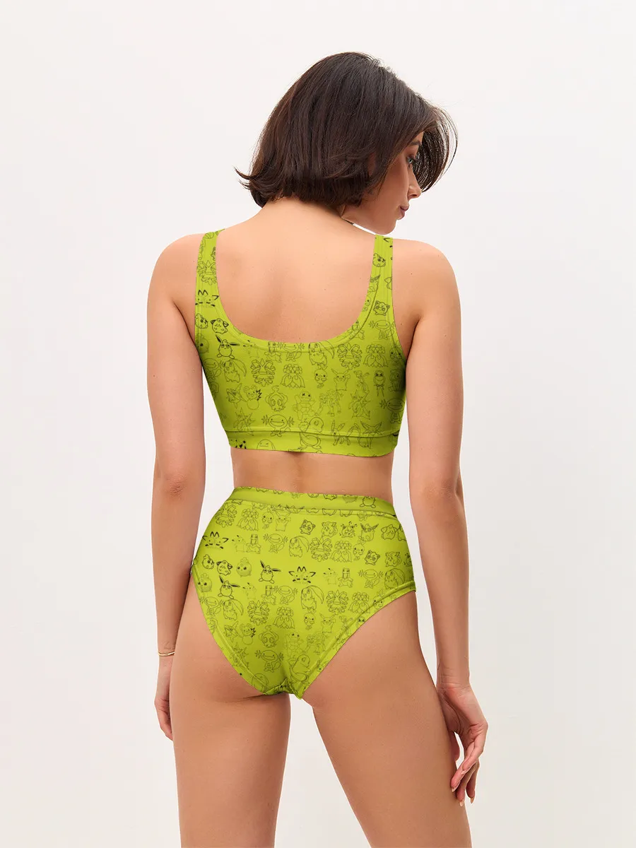 Женские топ и трусы / покемоны