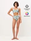 Женские топ и трусы / Весенние цветы