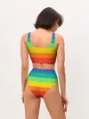 Женские топ и трусы / Радуга | Rainbow