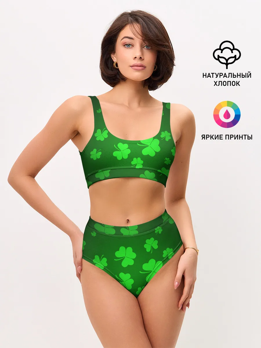 Женские топ и трусы / Клевер