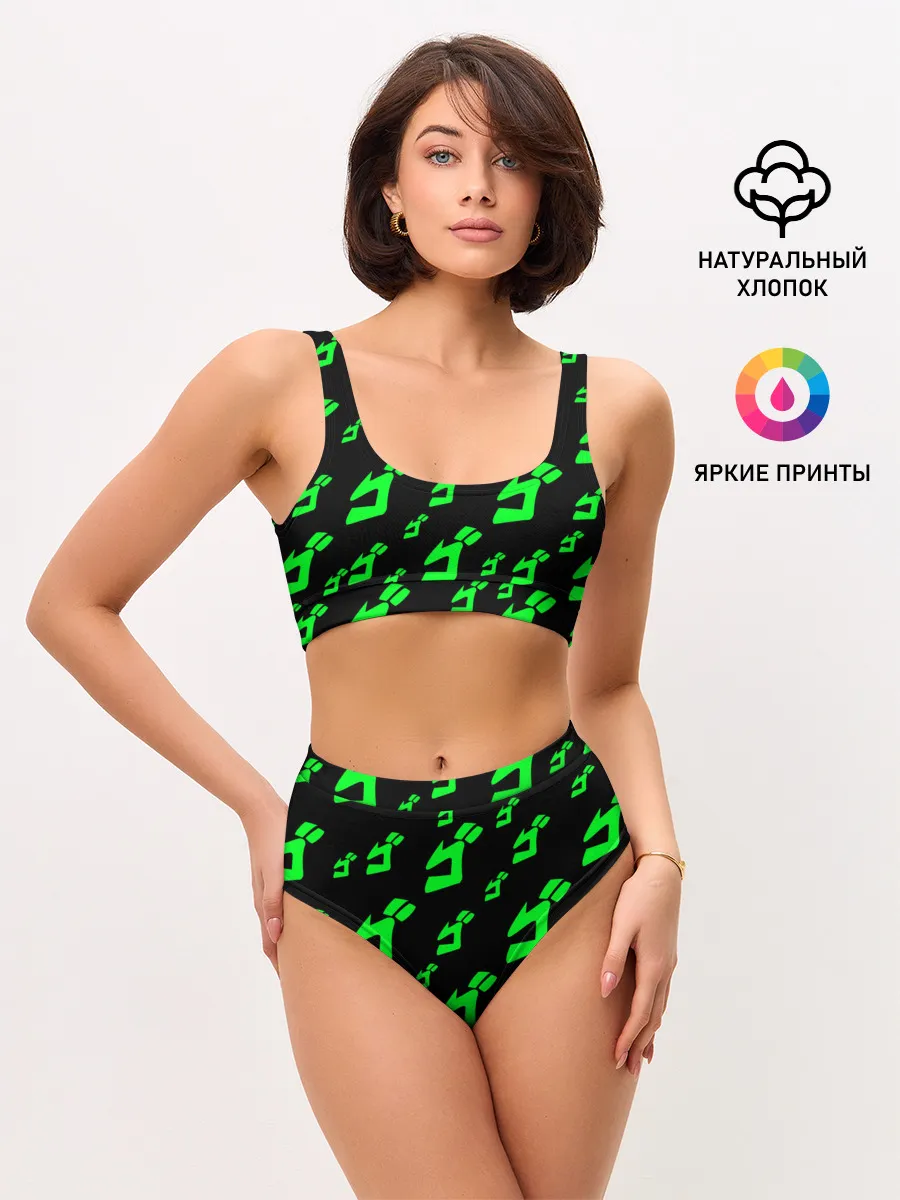 Женские топ и трусы / JoJo Bizarre Adventure