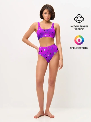 Женские топ и трусы / GOTHIC SAILOR MOON