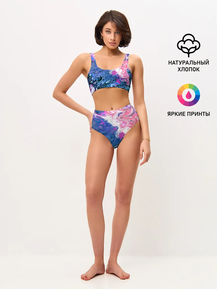 Женские топ и трусы / Акрил