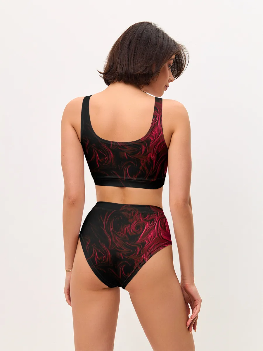 Женские топ и трусы / Fire