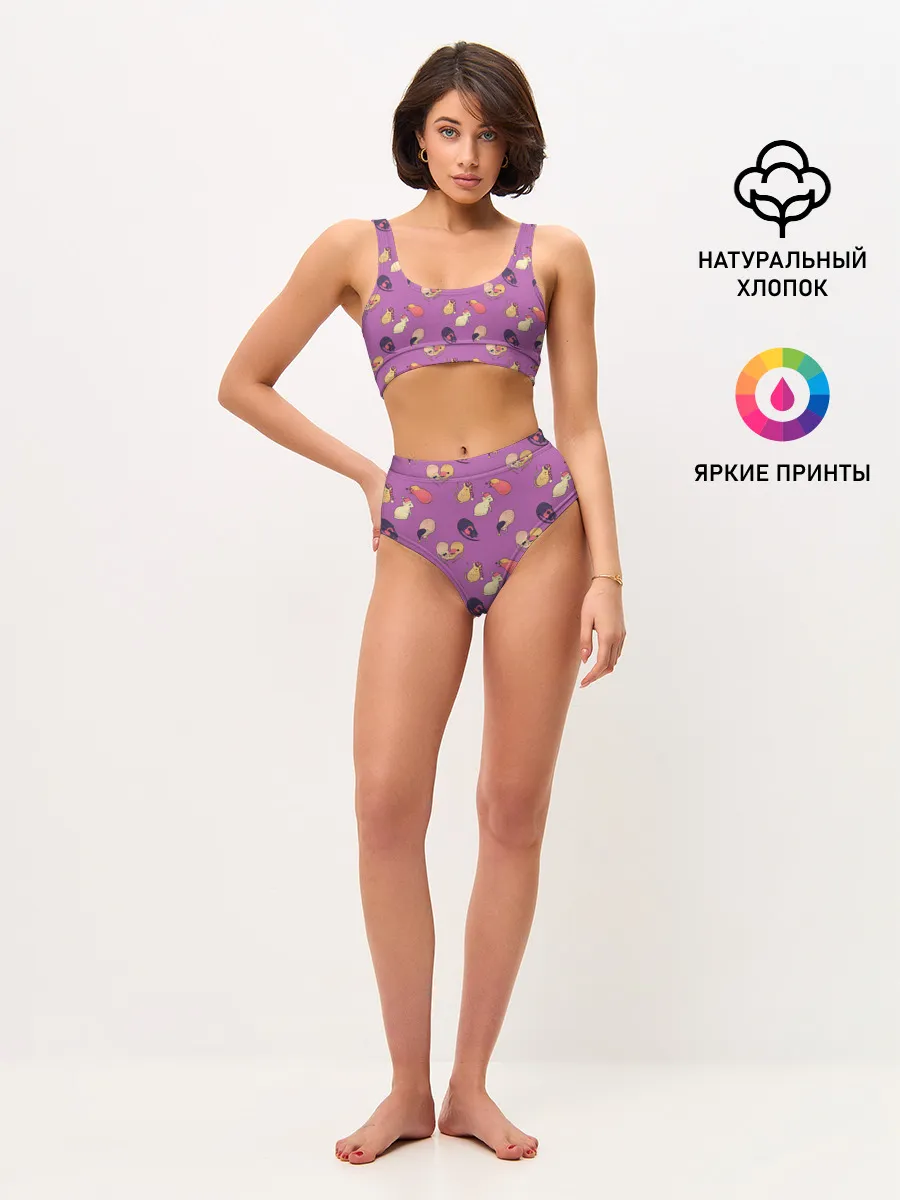 Женские топ и трусы / Спящие мыши