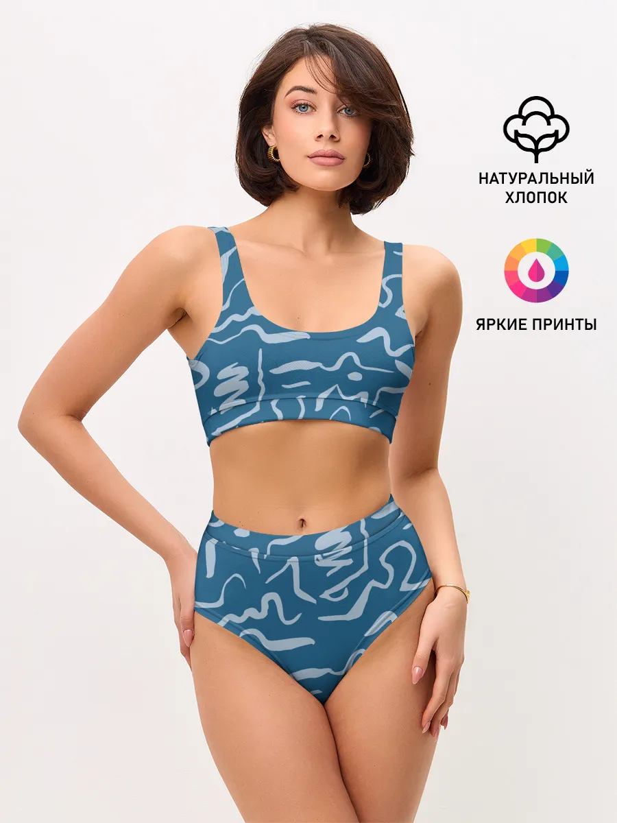 Женские топ и трусы / Texture