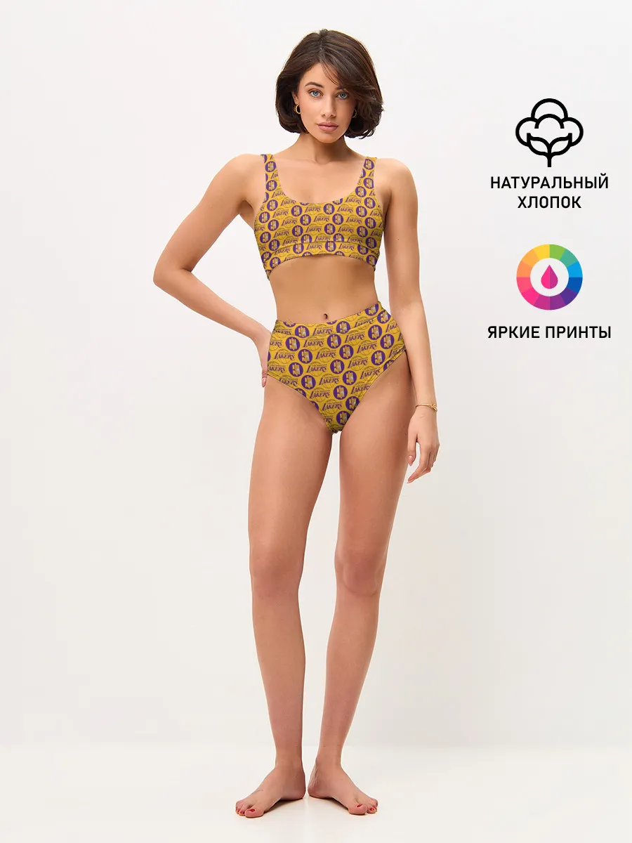 Женские топ и трусы / LA LAKERS