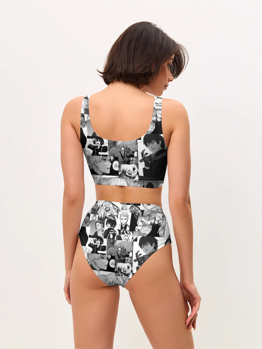 Женские топ и трусы / Токийский гуль