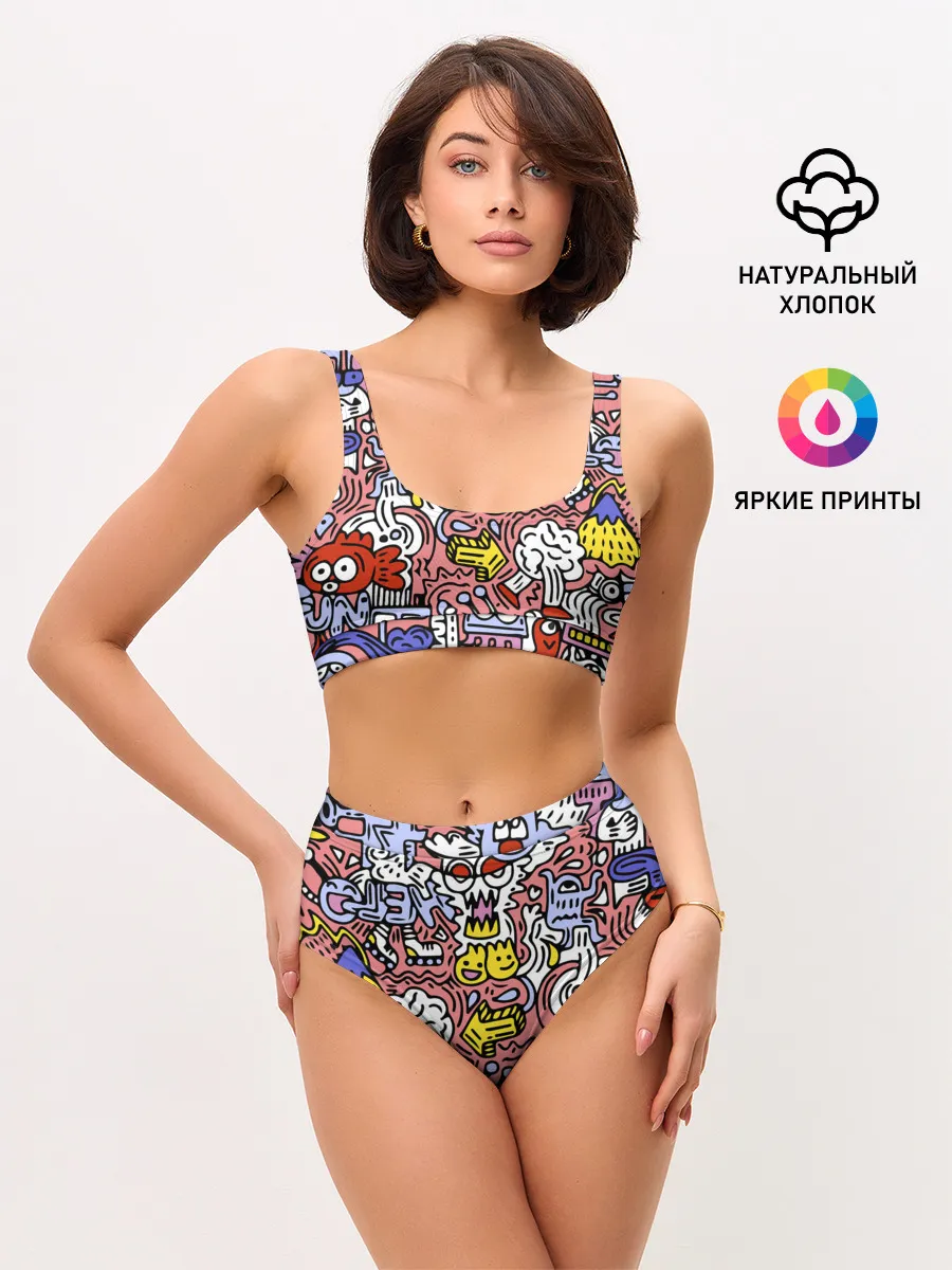 Женские топ и трусы / Tosh