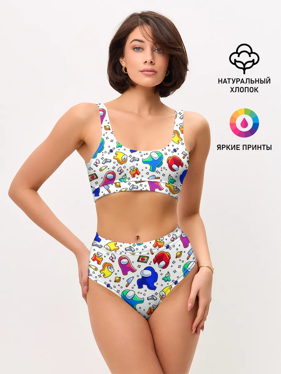 Женские топ и трусы / AMONG US