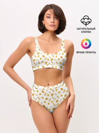 Женские топ и трусы / Baked Goods Kowalski Pattern