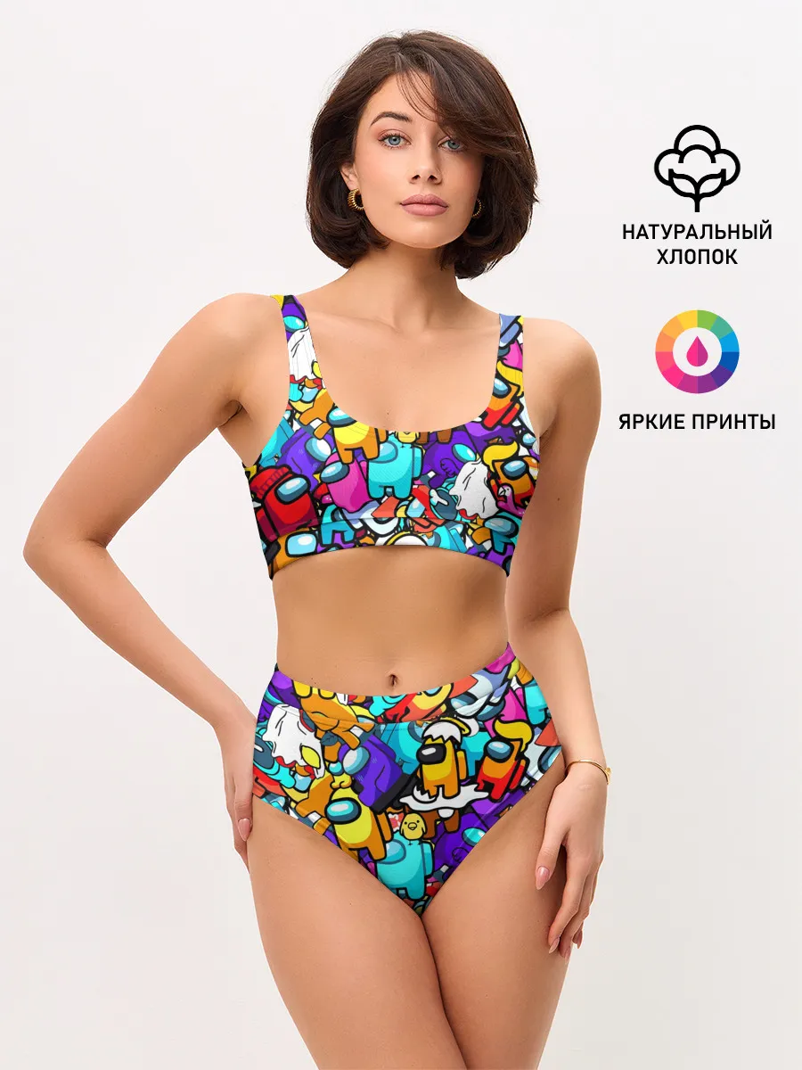 Женские топ и трусы / AMONG US