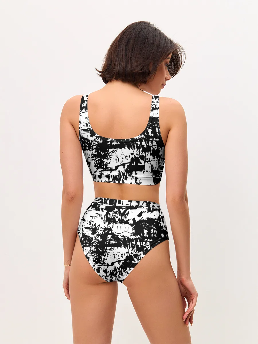 Женские топ и трусы / Graffiti